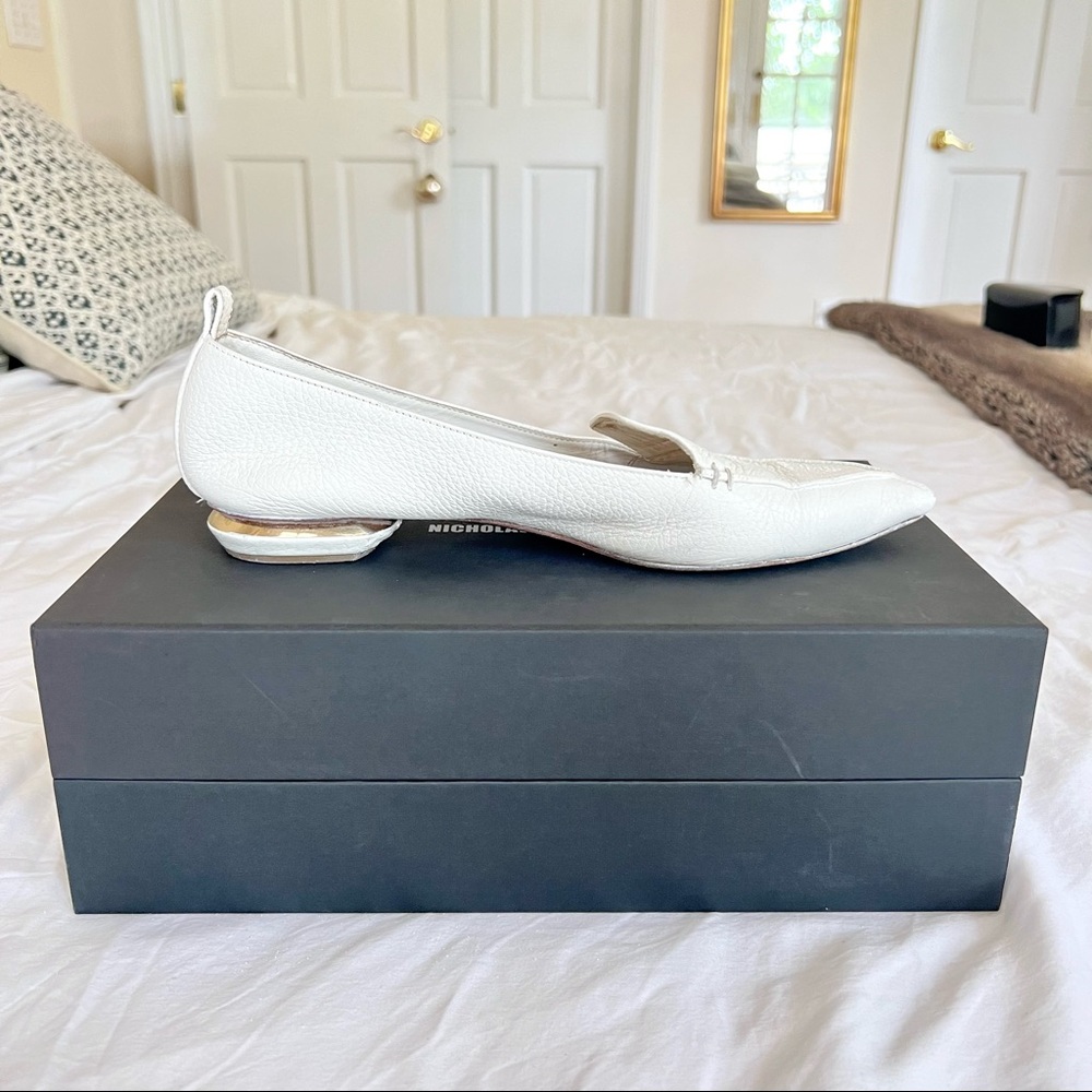 Nicholas Kirkwood White Beya Shoes — US 8.5 / IT 39 - Picture 10 of 16